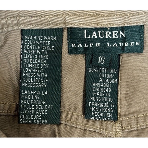 Lauren Ralph Lauren Skirt Women's Cargo Pockets Casual Knee Length Gorpcore - Picture 4 of 8